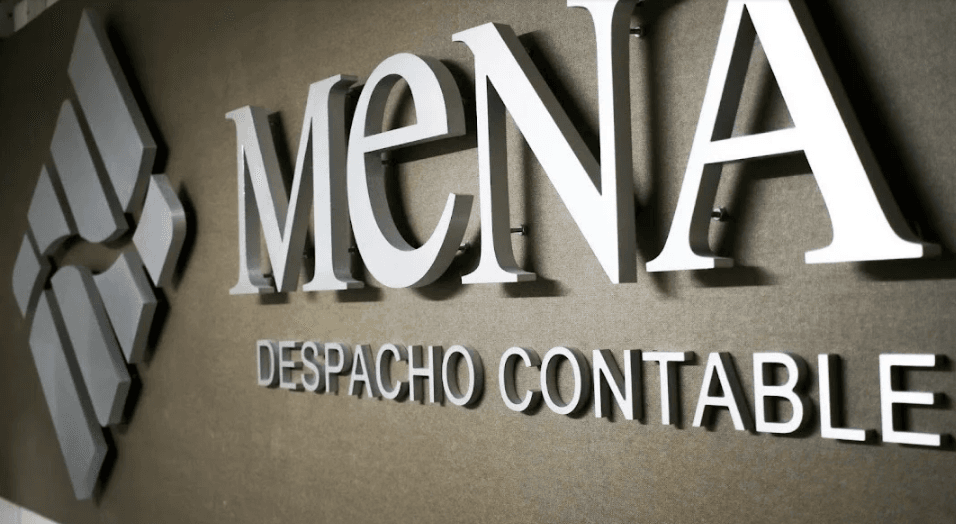 Despachos contables en Monterrey, logo Mena González