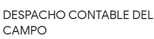Oficinas contables en Durango, Despacho contable del Campo logo