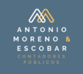 Oficina contable, Antonio Moreno logo