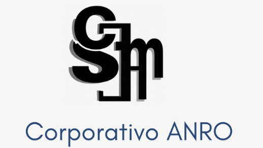 Despachos contables en Tapachula. Logotipo de Corporativo ANRO.