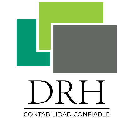 Despachos contables en Cuauhtémoc. Logotipo de DRH Contrabilidad.