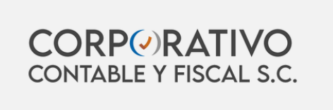 Despachos contables en Tizayuca. Logotipo de Corporativo contable y fiscal.