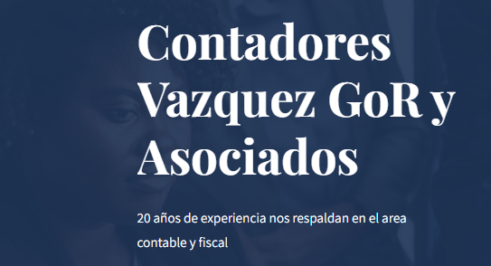Despachos contables en San Juan del Río. Logotipo de Contadores Vázquez y Asociados.