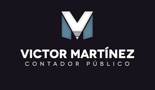 Despachos contables en Ciudad Victoria. Logotipo del contador Víctor Martínez.