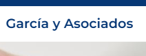 Despachos contables en Chilpancingo. Logotipo de García y Asociados.