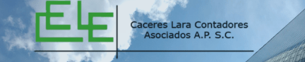 Despachos contables en Iztacalco. Logotipo de Caceres Lara Contadores.