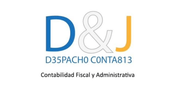 Despachos contables en Gustavo A. Madero. Logotipo ed D&J Despacho Contable.