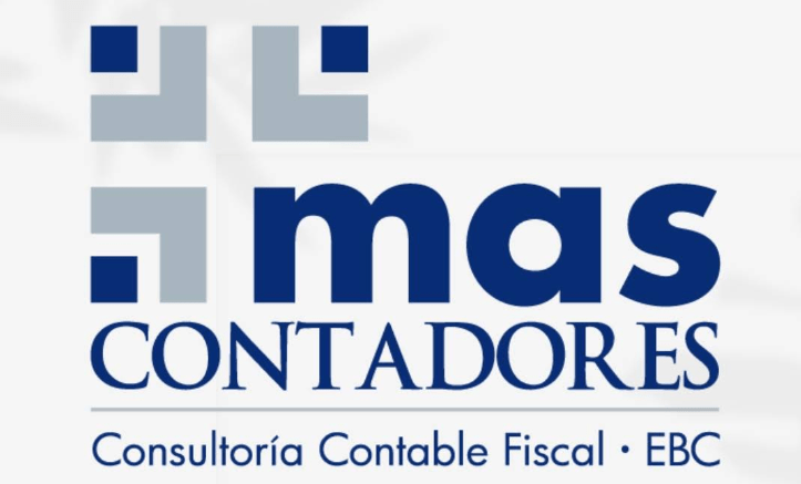 Despachos contables en Benito Juárez. Logotipo del despacho Mas Contadores.