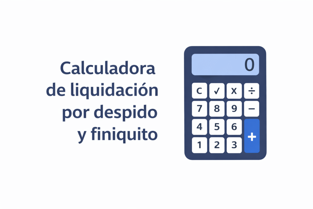 Calculadora de liquidación por despido