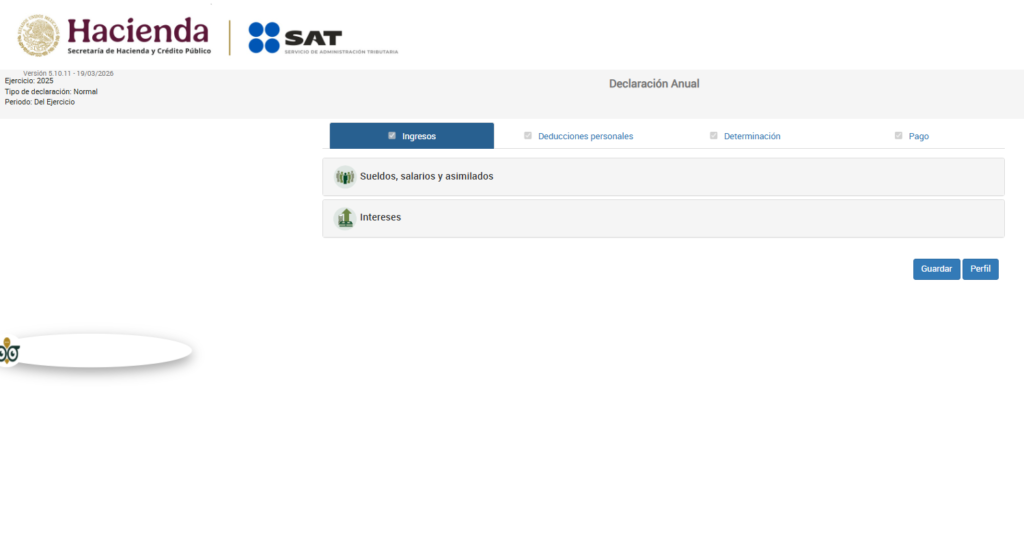 Imagen del portal del SAT para ilustrar ¿Cómo puedo consultar si me corresponde una devolución de impuestos?