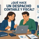 Infografía para mostrar qué hace un despacho contable fiscal