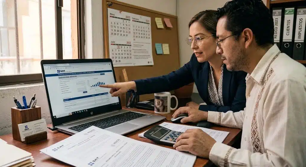  Asesoría contable para contribuyentes del RESICO