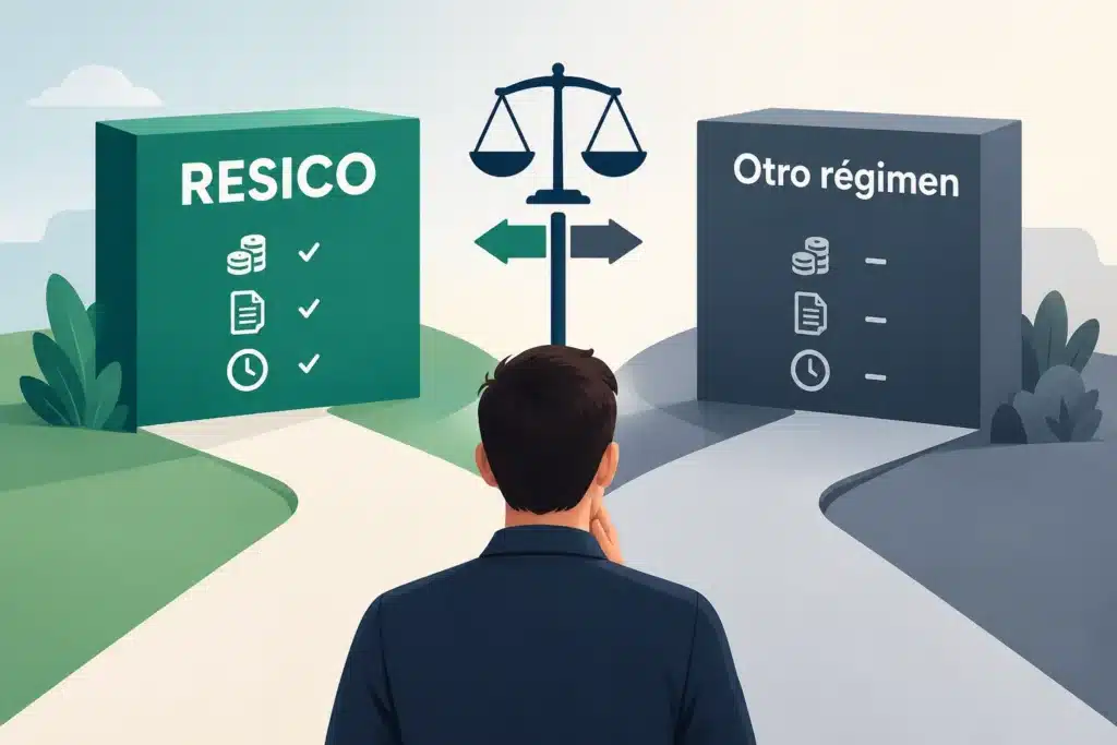 Imagen para destacar cuándo conviene ser RESICO