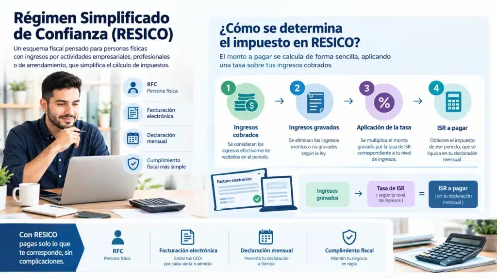 Cuánto se paga en RESICO